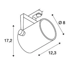 SLV 153851 EURO SPOT 3Phasen-HV-Strahler, GU10, Ohne Leuchtmittel 7 SLV 153851 EURO SPOT 3Phasen-HV-Strahler, GU10, Ohne Leuchtmittel -Beleuchtungs Geschäft 089ef9c33a9246832decce80eeb815b9f5edac15