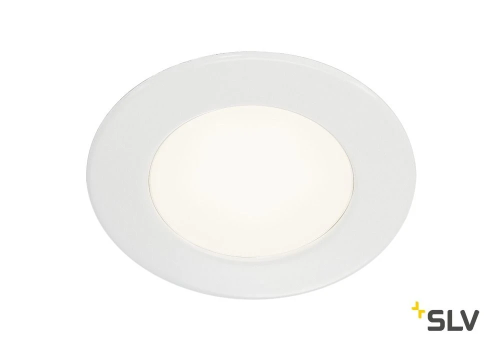 SLV 112221 Flache LED-Einbauleuchte, 3W/150lm Licht Warmweiß 3 SLV 112221 Flache LED-Einbauleuchte, 3W/150lm Licht Warmweiß