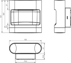 Theben 1020901 LED-Strahler TheLeda D S AL , 8,5W Mit Bewegungsmelder, Aluminium -Beleuchtungs Geschäft 1160af4829633dc71180444e42e92e237704e4ca