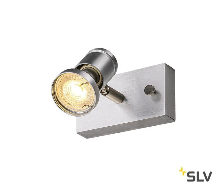 SLV 147441 Asto 1 Wand-/Deckenleuchte GU10/75W 5 SLV 147441 Asto 1 Wand-/Deckenleuchte GU10/75W – Bild 3