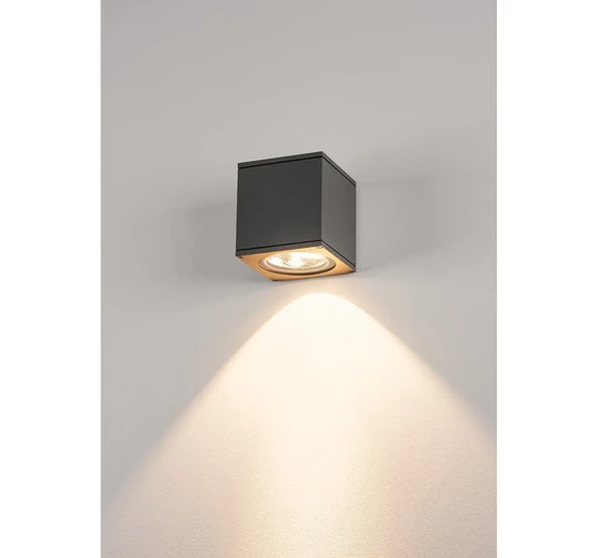 SLV 234525 BIG THEO WALL, Outdoor Wandleuchte, Flood Down, LED, 3000K, B/H/T 13/14/13,5 Cm 5 SLV 234525 BIG THEO WALL, Outdoor Wandleuchte, Flood Down, LED, 3000K, B/H/T 13/14/13,5 Cm – Bild 3