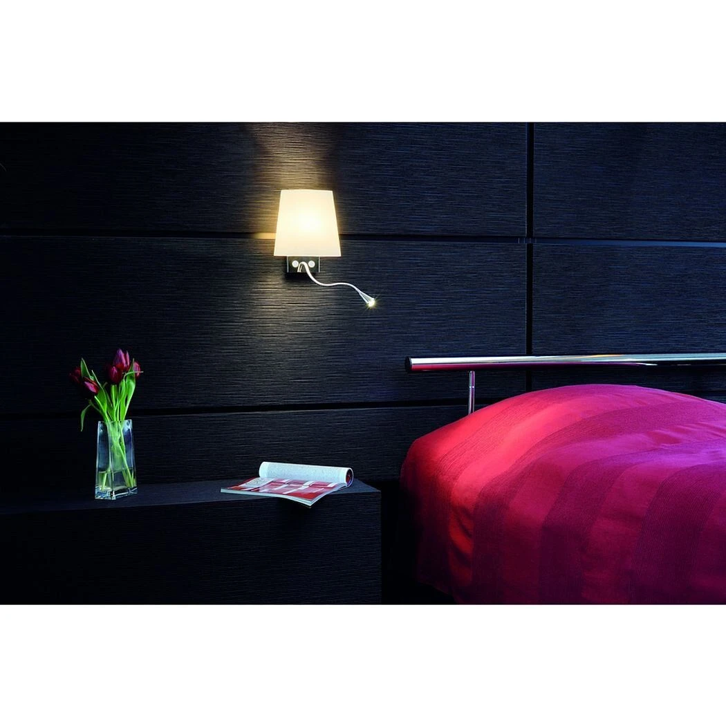 SLV 149452 COUPA FLEXLED Wandleuchte Mit LED-Leseleuchte 8 SLV 149452 COUPA FLEXLED Wandleuchte Mit LED-Leseleuchte – Bild 6