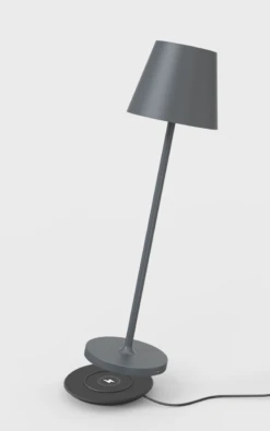 ALED 5702062810409 Calida Mini Anthrazit, Induktionsladung, Dimmbar, 2,2W, 190lm, CRI97, IP54