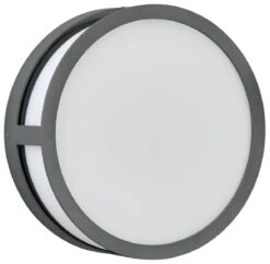 Albert 626402 Hausnummern-Wandleuchte Rund, LED 10W, Anthrazit -Beleuchtungs Geschäft 42fb76a1338e82beedc0a6ea963da7146e30c210