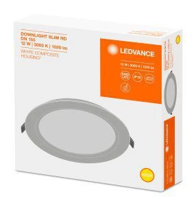 LEDVANCE Downlight Flach 12W Ø155mm, Warmw., Nicht Dimmbar 8 LEDVANCE Downlight Flach 12W Ø155mm, Warmw., Nicht Dimmbar – Bild 6