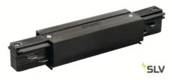 SLV145660 EUTRAC Längsverbinder/ Einspeiser, Schwarz