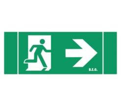 B.E.G. 5391 Piktogramm Für Classic Typ 2DNEKW 25mPfeil Nach Rechts