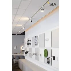 SLV 152601 KALU 3Phasen-HV-LED-Strahler, Incl. LED 13W, Warmweiß -Beleuchtungs Geschäft 64c43fcfcd0cf64144db2c7a3f79224ee26ba326