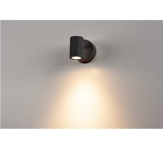 SLV 233245 HELIA, Outdoor Wandleuchte, Einflammig, LED, 3000K, IP55, Schwenkbar, 8W 5 SLV 233245 HELIA, Outdoor Wandleuchte, Einflammig, LED, 3000K, IP55, Schwenkbar, 8W – Bild 3