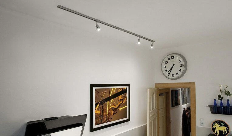 SLV 143194 PURI TRACK Strahler-SET 1Phasen-Hochvolt, GU10, Mit Leuchtmitteln 5 SLV 143194 PURI TRACK Strahler-SET 1Phasen-Hochvolt, GU10, Mit Leuchtmitteln – Bild 3