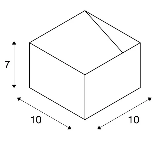 SLV 151320 LOGS IN, Wandleuchte, LED, 3000K, Eckig, Inkl. LED-Treiber 4 SLV 151320 LOGS IN, Wandleuchte, LED, 3000K, Eckig, Inkl. LED-Treiber – Bild 2