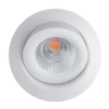 ALED 5703054001201 LED Downlight EVO3 Gen2 4,5W 450lm 3000K 38° 0-30° Schwenkbar CRI97 IP54 Weiß Ausschnitt 55-64mm