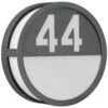 Albert 626402 Hausnummern-Wandleuchte Rund, LED 10W, Anthrazit -Beleuchtungs Geschäft 7dc69db99380bf36e23bb7f4915c524c285cca9c