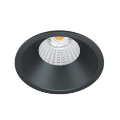 ALED 5703059001404 LED Downlight EVO D IsoSafe Sunfall Outdoor/Indoor 7W 560lm 2500-3000K 60° CRI95 IP54 Schwarz Ausschnitt 83mm