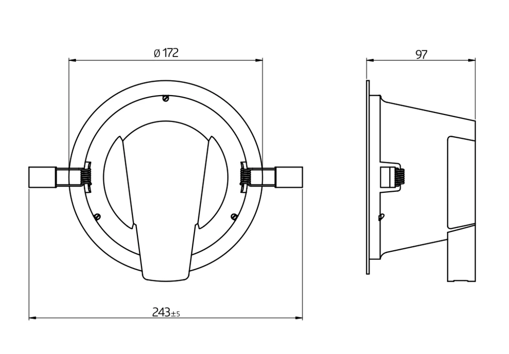 B.E.G. 93098 DL10-18-172-LED-3C Downlight 4 B.E.G. 93098 DL10-18-172-LED-3C Downlight – Bild 2