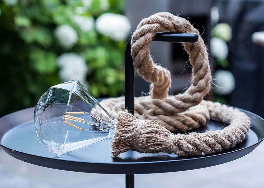 BAILEY 141483 Pendelleuchte Rope E27 Mit Seilkabel 1,5m 4 BAILEY 141483 Pendelleuchte Rope E27 Mit Seilkabel 1,5m – Bild 2