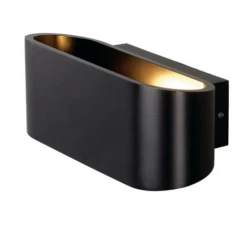 SLV 151450 OSSA 180, Wandleuchte, QT-DE12, Oval, Up/down, L/B/H 18/8/7 Cm, Max. 100W -Beleuchtungs Geschäft 8f9358a149db21249492dd41ddfd93d595329f72
