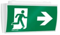 Esylux EN10061837 Notausgangsleuchte SLF Für Deckenaufbaumontage