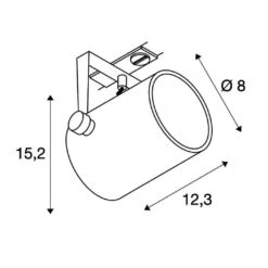 SLV 1001861 EURO SPOT 1Phasen-HV-Strahler, GU10, Ohne Leuchtmittel -Beleuchtungs Geschäft 9bab29f978bce8702db649f15a88157aa7dbc92a 1