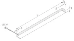 Hera 61001427403 LED-Top-Stick FMK 1200mm, 21,8W/neutralweiß -Beleuchtungs Geschäft 9eb78fb97b06a5e256033542e0705d60bfbe01c8