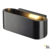 SLV 151450 OSSA 180, Wandleuchte, QT-DE12, Oval, Up/down, L/B/H 18/8/7 Cm, Max. 100W -Beleuchtungs Geschäft 9f6acf4ff2a8ab5cfd44ad3dc6f48576a86038d1