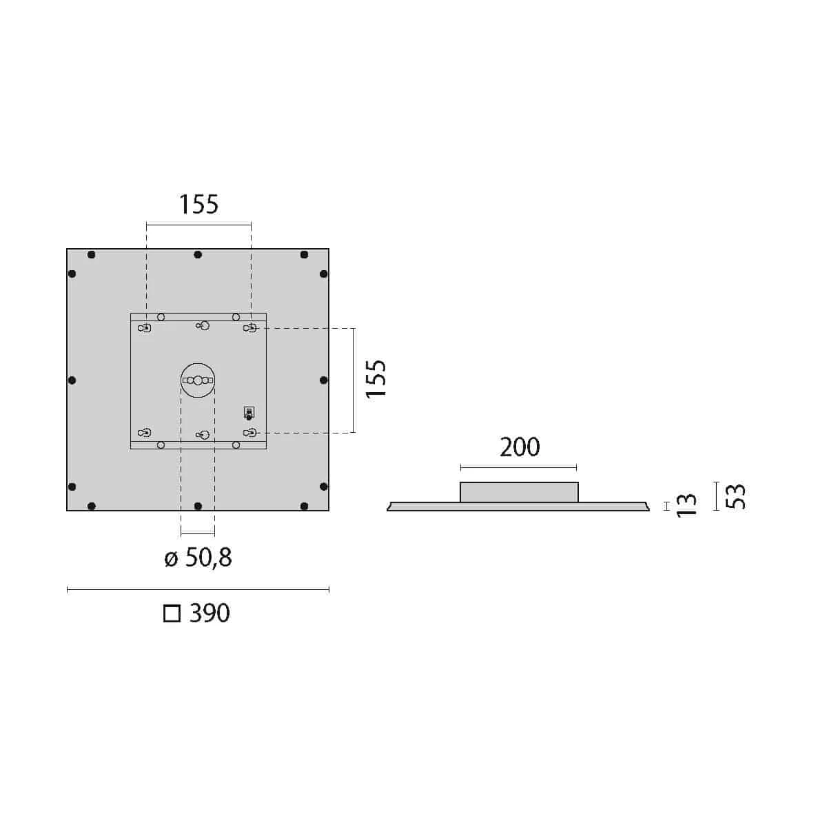 Perform.i.L. 8713661253430 LED-Anbauleuchte SL713AB Cover 390, 21W, Silbergrau 4 Perform.i.L. 8713661253430 LED-Anbauleuchte SL713AB Cover 390, 21W, Silbergrau – Bild 2
