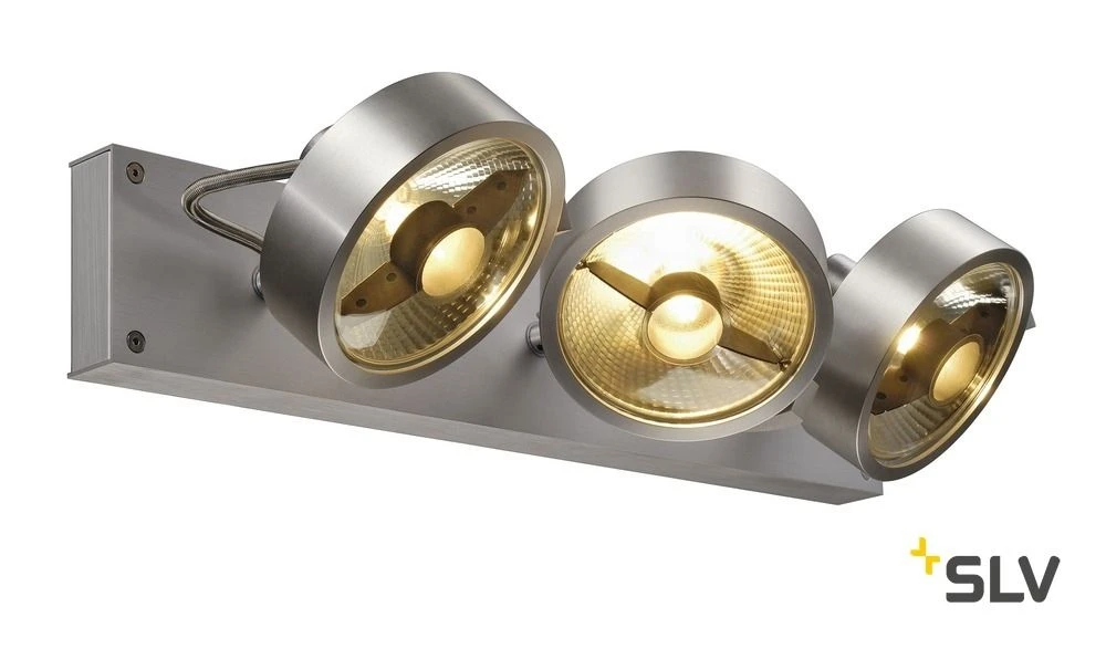 SLV 147326 KALU 3 Deckenleuchte ES111/GU10, 3x75W 5 SLV 147326 KALU 3 Deckenleuchte ES111/GU10, 3x75W – Bild 3