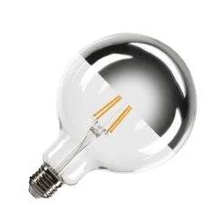 SLV 1005306 G125 E27 Mirrorhead, LED Leuchtmittel 7,5W 2700K