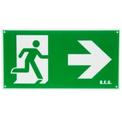 B.E.G. 8858 Piktogramm Einseitig/rechts Für DT32-LEDPiktogramm Einseitig Mit Pfeil Nach Rechts Für DT32-LED