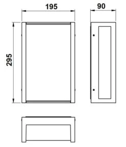 Albert 626400 Hausnummern-Wandleuchte, LED 10W, Anthrazit -Beleuchtungs Geschäft aca6eaa0302d600f05852739996383eb0f052b1a 1