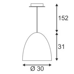 SLV 133019 PARA CONE Pendelleute, 60W, E27 -Beleuchtungs Geschäft b1e6170e04818b58770ba7324fc340f31f2da135