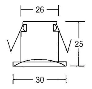 Brumberg 2030.05 Niedervolt-Spot G4/ 20W 4 Brumberg 2030.05 Niedervolt-Spot G4/ 20W – Bild 2