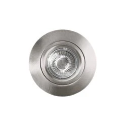 Heitronic 500954 LED Einbaustrahler DL6809 Nickel Matt Rund 24°, Dimm. -Beleuchtungs Geschäft baff37cf6ebd42b95d747c0ea4c5571eff1faa4d