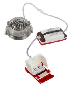 Heitronic 500954 LED Einbaustrahler DL6809 Nickel Matt Rund 24°, Dimm. -Beleuchtungs Geschäft c3992782214682affb88bf97f790967115a24936