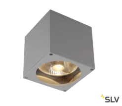 SLV 229564 BIG THEO WALL, Outdoor Wandleuchte, QPAR111, IP44, Eckig, Max. 75W