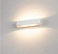 SLV 151271 ASSO 300, Wandleuchte, LED, 3000K, Oval, L/B/H 30/9,5/7 Cm -Beleuchtungs Geschäft d04f340599a32b23da37bb2bd018749876399cde