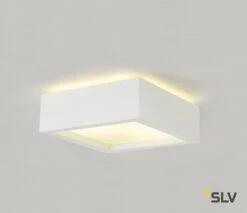 SLV 148002 GL 104 Gipsdeckenleuchte, E27, 2x25W
