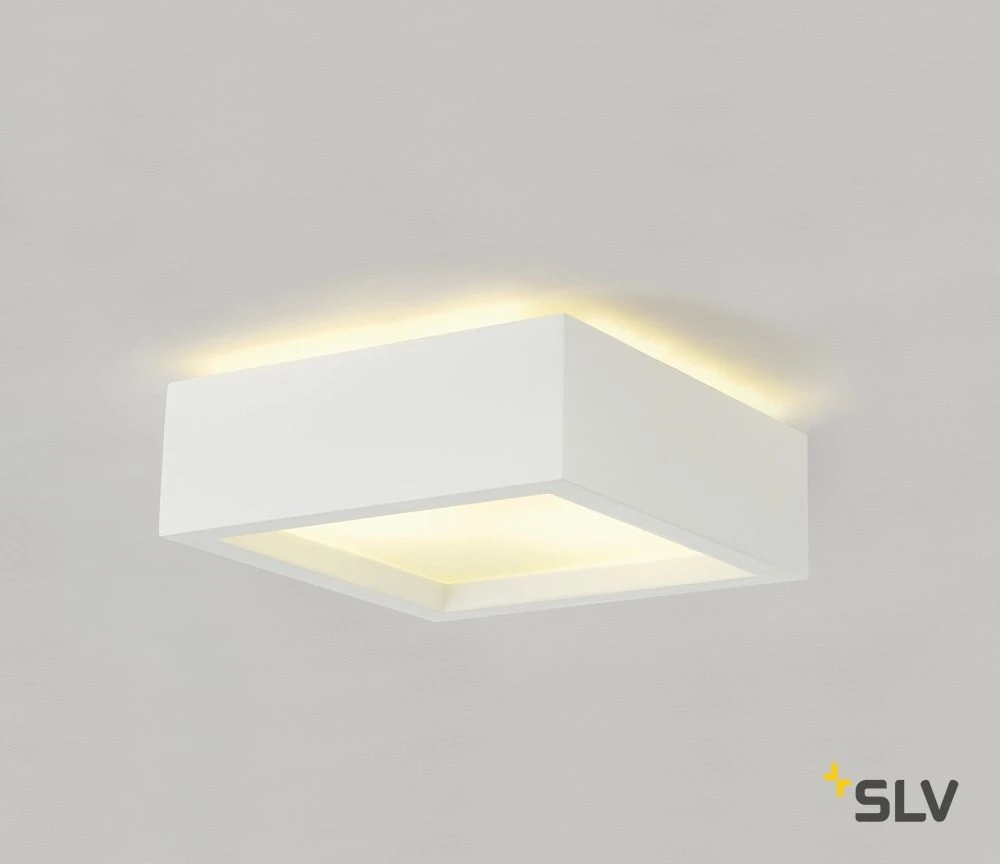 SLV 148002 GL 104 Gipsdeckenleuchte, E27, 2x25W 3 SLV 148002 GL 104 Gipsdeckenleuchte, E27, 2x25W