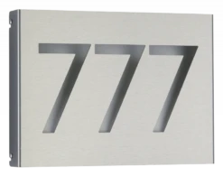 Albert 696013 Hausnummernleuchte 3-stellige Ziffern