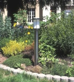 Albert 692257 Edelstahl-Pollerleuchte, Höhe 0,9m, E27 -Beleuchtungs Geschäft d5302e1395e459b7c8870b395ba31490415738aa