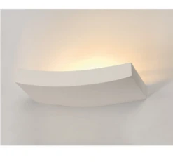 SLV 148012 PLASTRA 102 CURVE, Wandleuchteer Gips, QT-DE12, Max. 100 W -Beleuchtungs Geschäft dc0b4b13fb02770dcd217af7012febbe72b36363