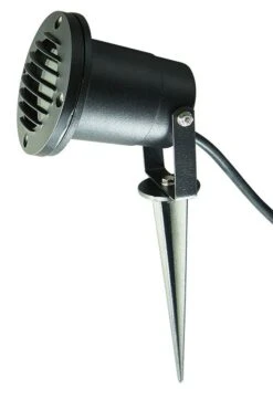 Heitronic 500608 Erdspießstrahler Dalian Mit GU10, Extra Blendschutz