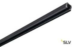 SLV 145200 EUTRAC 3-Phasenschiene Aufbau, Schwarz, 2m