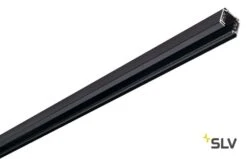 SLV145100 EUTRAC 3-Phasenschiene Aufbau, Schwarz, 1m