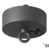 SLV 1000398 Deckenrosette Schwarz, Aluminium, IP44 -Beleuchtungs Geschäft e7e3f2a8b22cff41cc8ff06089849add6949903c