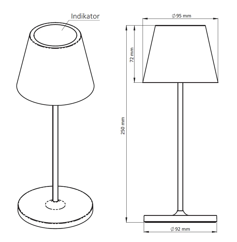 ALED 5702063222737 Calida Nano Corten, 0,8W, 100lm, CRI90, IP54, Dimmbar, 2200K/2700K 4 ALED 5702063222737 Calida Nano Corten, 0,8W, 100lm, CRI90, IP54, Dimmbar, 2200K/2700K – Bild 2