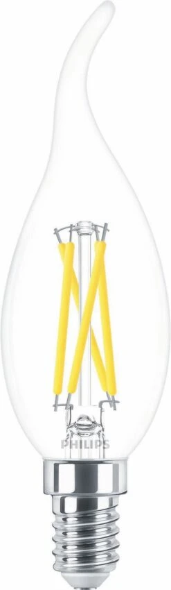 Philips 47771100 MASTER GLASS LED-Lampen In Kerzenform, 2,5 W, 922, 340 Lm, E14, Dimmbar