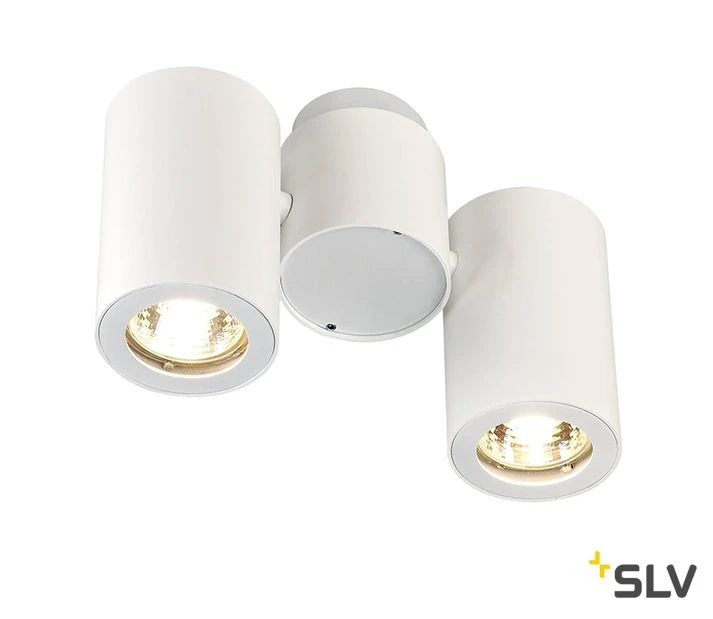 SLV 151831 ENOLA-B SPOT-2 Deckenleuchte, GU10, 2x50W 3 SLV 151831 ENOLA-B SPOT-2 Deckenleuchte, GU10, 2x50W
