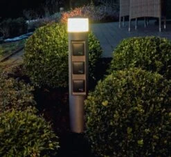 Albert 622202 LED-Steckdosenlichtsäule 10W, 3 Steckdosen, Höhe 0,58m -Beleuchtungs Geschäft f7a994ff7c09c7d8b9339b569b022d5924efe1c9