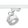 SLV 152601 KALU 3Phasen-HV-LED-Strahler, Incl. LED 13W, Warmweiß